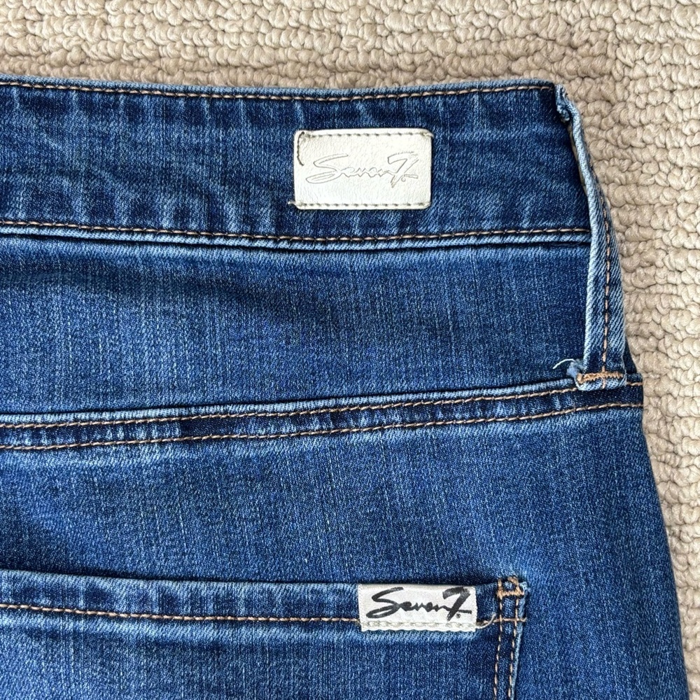 Seven7 Embroidered Skinny Jeans - Picture 5 of 6